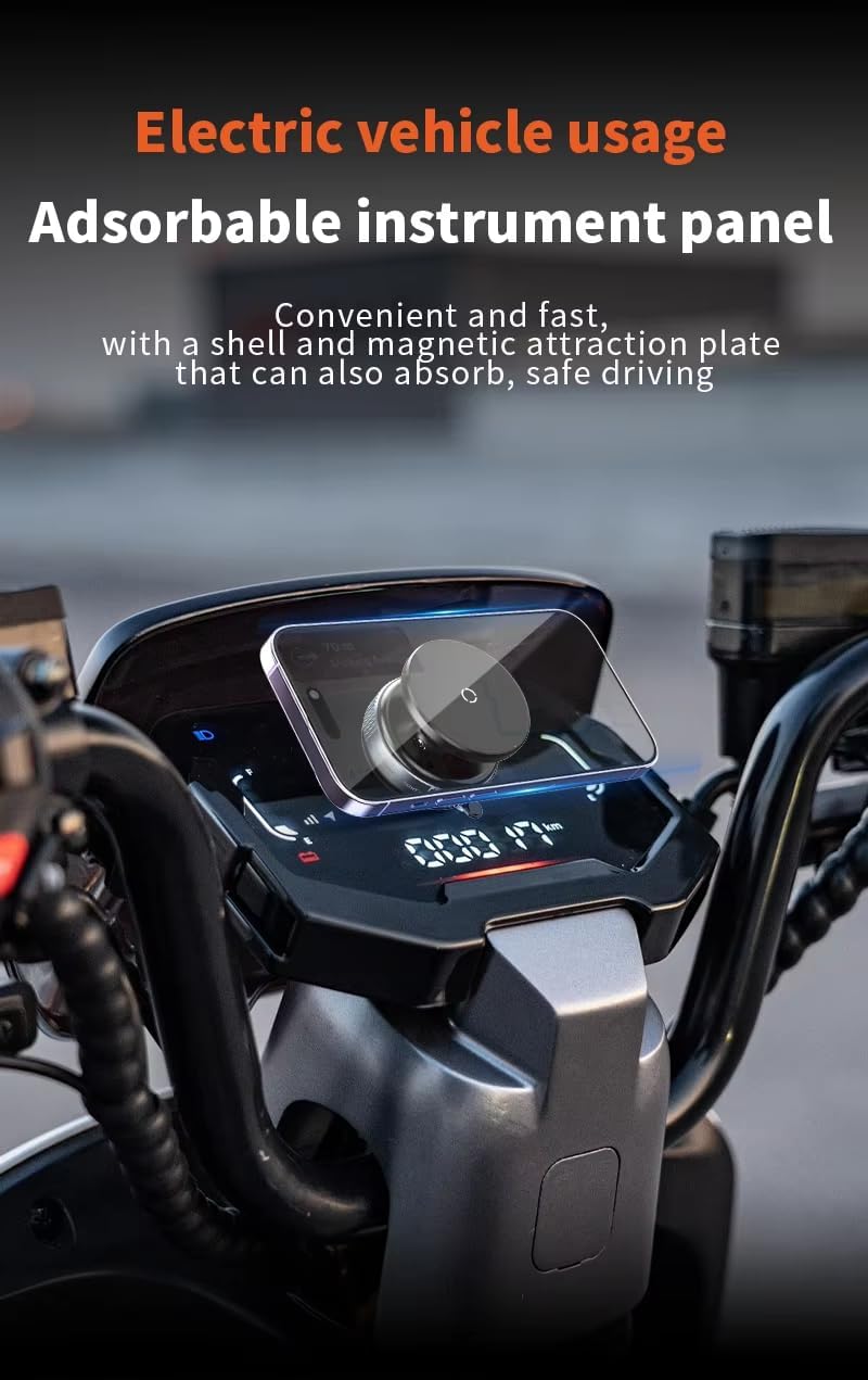 TankGrip™ Vacuum Suction Car Phone Mount — 20X Magnet Hold, 360° Adjustable Dashboard & Windshield Holder